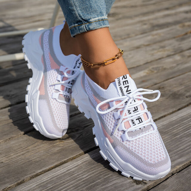 Zapatillas Deportivas Transpirables de Malla para Mujer - Modelo Veraniego Más Vendido para Correr y Uso Casual