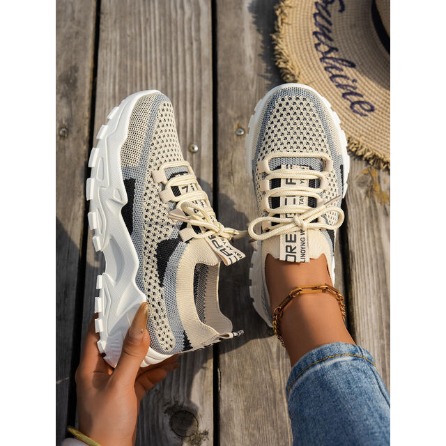 Zapatillas Deportivas Transpirables de Malla para Mujer - Modelo Veraniego Más Vendido para Correr y Uso Casual