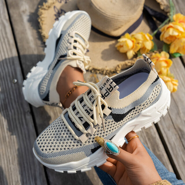 Zapatillas Deportivas Transpirables de Malla para Mujer - Modelo Veraniego Más Vendido para Correr y Uso Casual