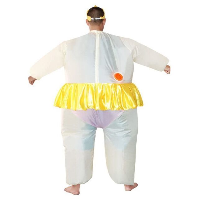 Disfraz Inflable de Sumo para Adultos - Disfraz de Ballet Inflable de Halloween para Actuaciones, Vestuario de Cosplay