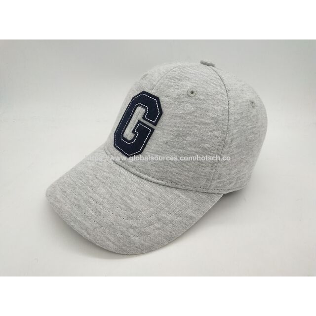 Casquettes de Baseball pour Enfants, Casquettes de Sport en Jersey, Casquettes de Golf Grises d'Extérieur, Casquette de Baseball Mode