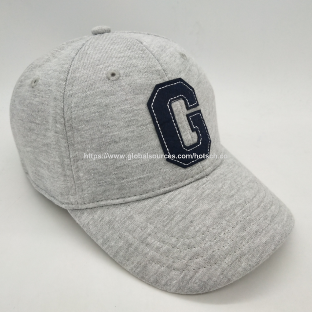 Casquettes de Baseball pour Enfants, Casquettes de Sport en Jersey, Casquettes de Golf Grises d'Extérieur, Casquette de Baseball Mode