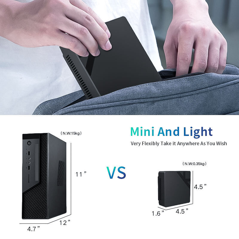 Achetez en gros Mini Pc Box Win 11 Linux Pour Bureau à Domicile, Bureau ...