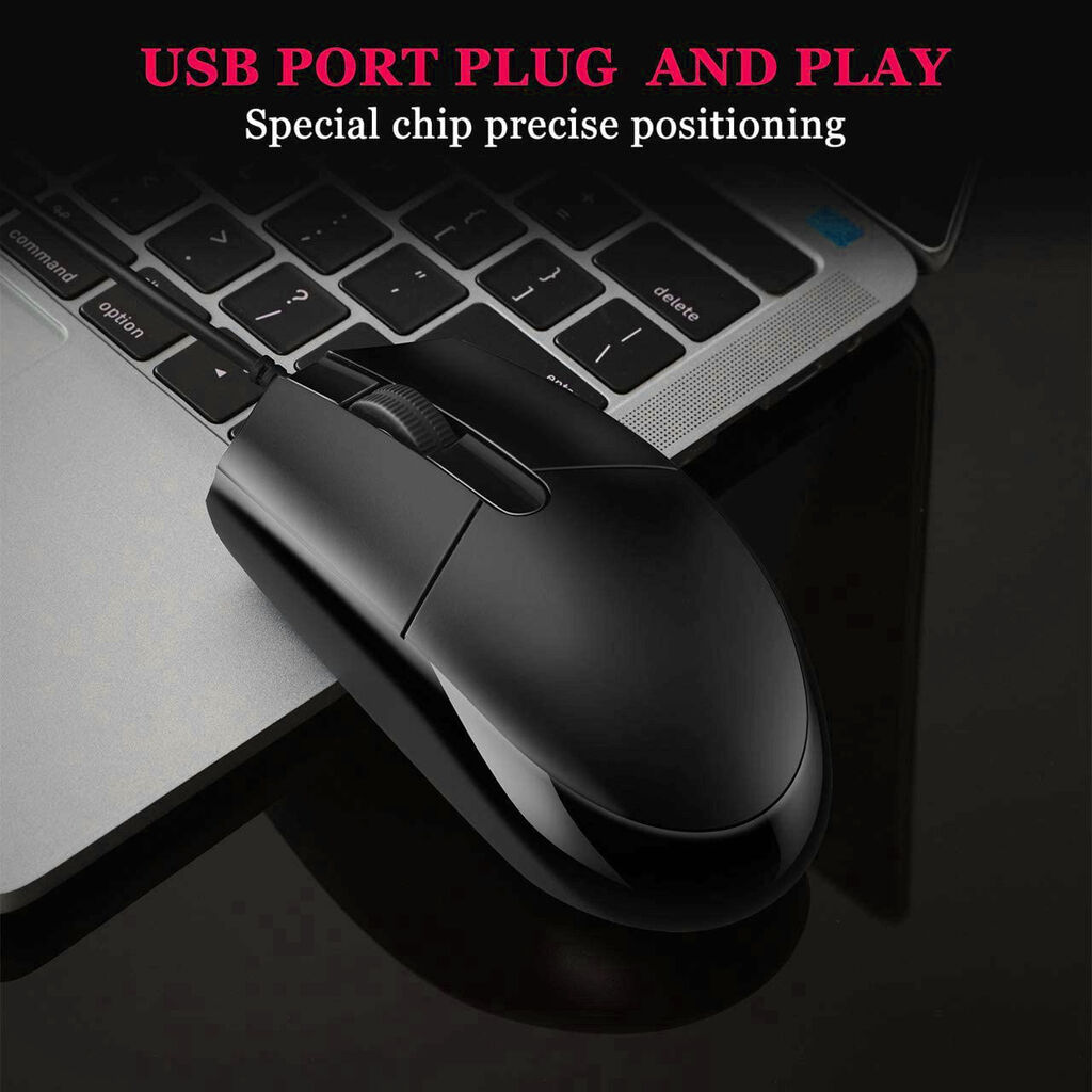 Umila Economy Gaming Maus Rgb Switchable 1600dpi Optical Pc Computer ...