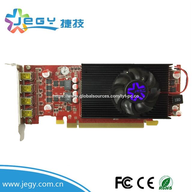 Heiße Verkaufs Grafikkarte HD6570 2G mit 4 DP-Ports für Multi-Screen-Anzeige