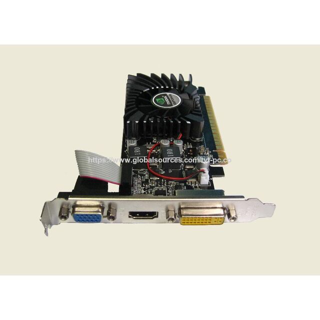 2017 Heißverkauf VGA Tragbare Grafikkarte, GT210/1GB/DDR2 64bit