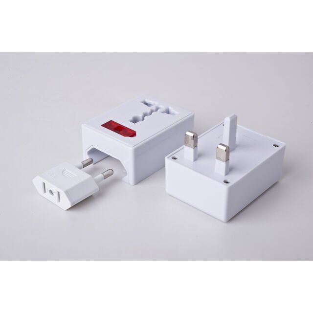 Adaptateur de Voyage Universel International avec Double Port USB pour Cadeau