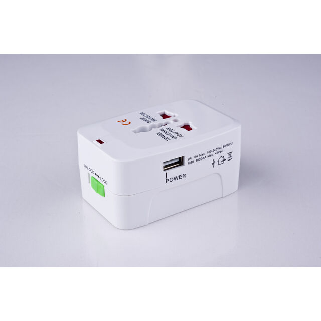 Adaptateur de Voyage USB Chargeur Universel International