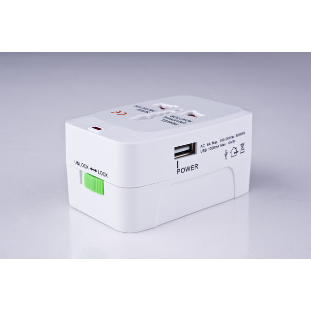 Adaptateur de Voyage USB Chargeur Universel International