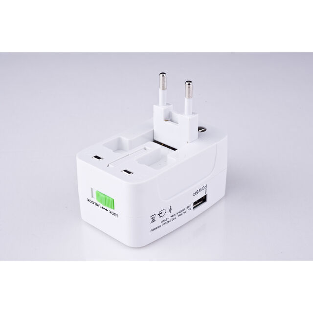 Adaptateur de Voyage USB Chargeur Universel International