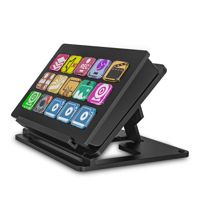 Stream Deck Mini - Controlador de Estúdio Compacto para Criação de Conteúdo Ao Vivo com 15 Teclas LCD Personalizáveis