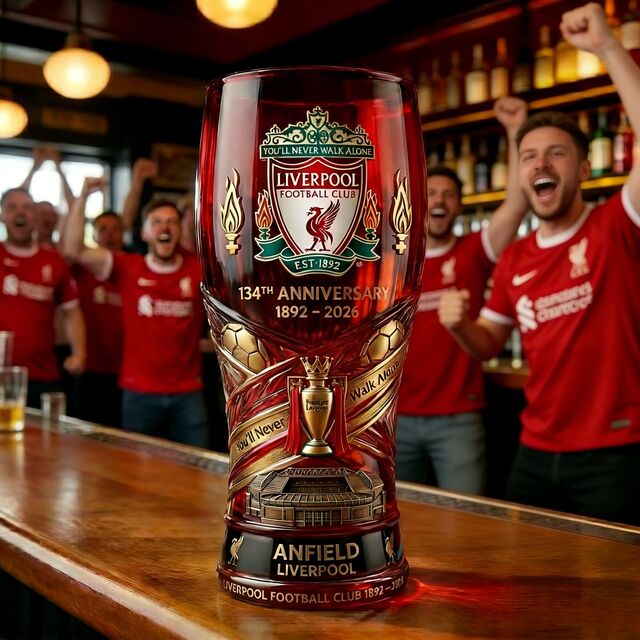 Verre à Bière en Verre Imprimé avec Logo Personnalisé - Verre à Pinte de 14 oz, Verre Commémoratif Personnalisé en Couleur pour Cadeau Promotionnel de Barware