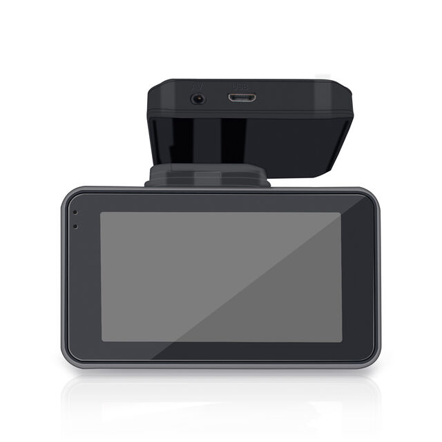 Cámara de Coche Negra Hotsale, Cámara de Salpicadero Doble con WiFi y GPS, Grabación de Vídeo HD 1080P 2CH, DVR para Coche