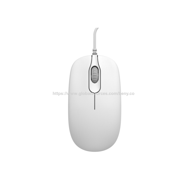 ماوس USB سلكي عالي الدقة 1200 نقطة في البوصة مع نقرة صامتة وتصميم مريح للاستخدام المكتبي، يدعم OEM و ODM