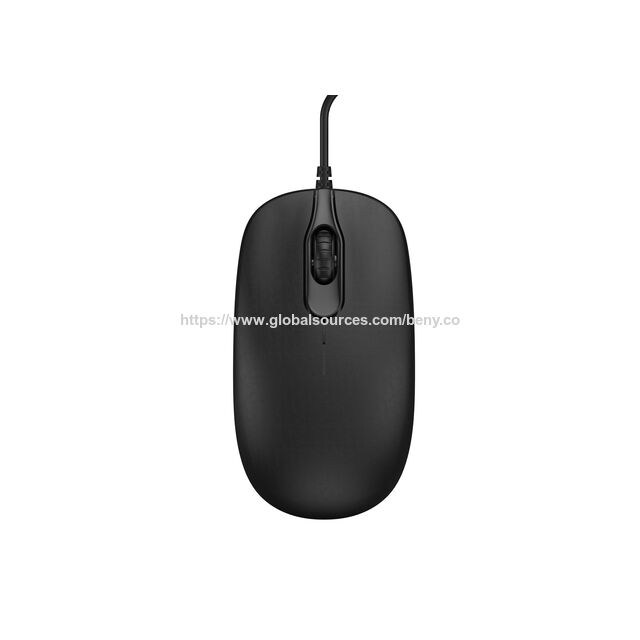 ماوس USB سلكي عالي الدقة 1200 نقطة في البوصة مع نقرة صامتة وتصميم مريح للاستخدام المكتبي، يدعم OEM و ODM