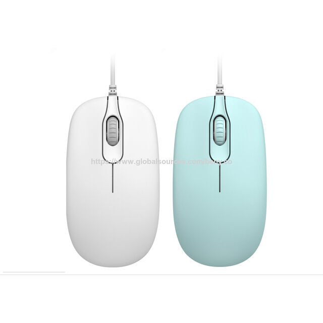 ماوس USB سلكي عالي الدقة 1200 نقطة في البوصة مع نقرة صامتة وتصميم مريح للاستخدام المكتبي، يدعم OEM و ODM