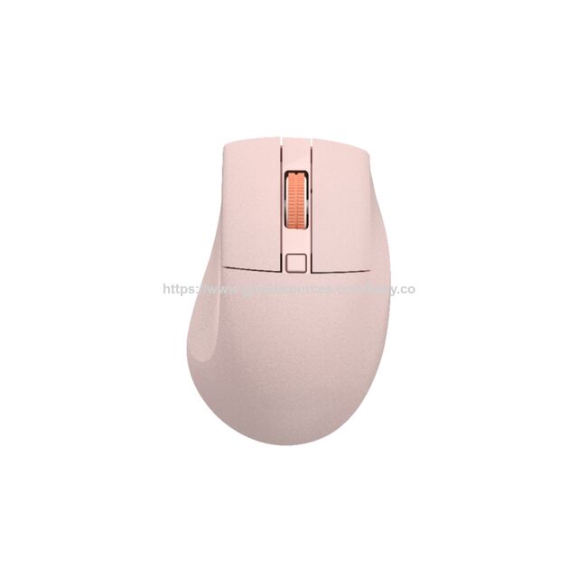 ماوس لاسلكي 4 أزرار بسعر المصنع مع تصميم مريح، مستقبل USB نانو 2.4 جيجا، ماوس لاسلكي صامت، للاستخدام المنزلي والتجاري.