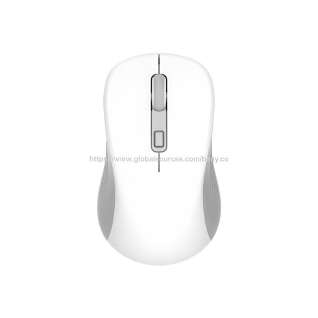 ماوس لاسلكي RF مريح OEM بتردد 2.4 جيجاهرتز مع نقرات هادئة، DPI قابل للتعديل 800/1200/1600، و USB مدمج لأجهزة سطح المكتب والكمبيوتر المحمول