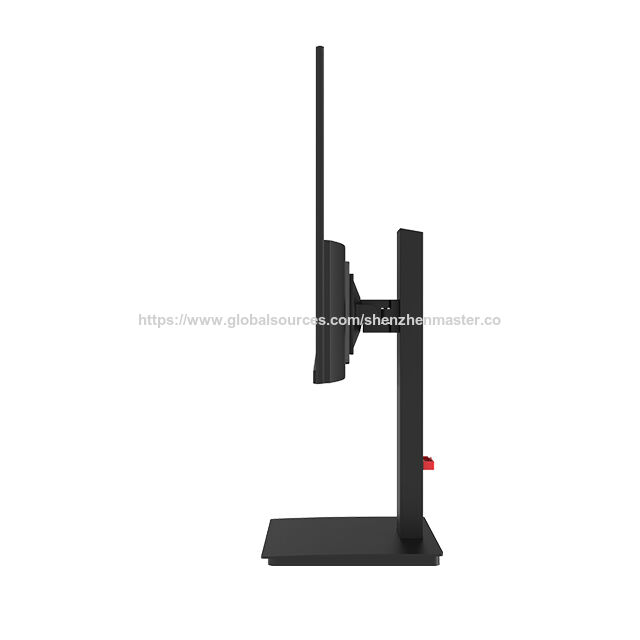 Moniteur d'ordinateur de bureau HD 23,8 pouces, écran IPS rigide, taux de rafraîchissement 75Hz, cadre étroit, support de levage mural