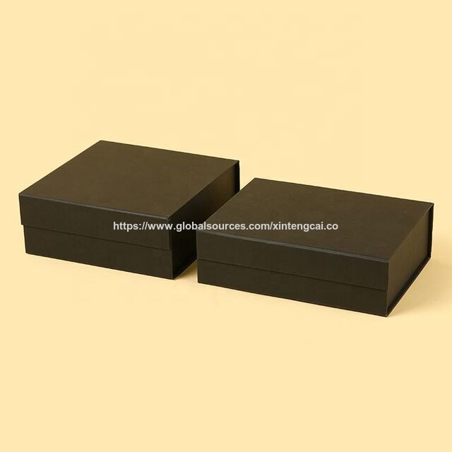 Maßgeschneiderte magnetische Faltboxen - Luxuriöse Geschenkpapierboxen mit eigenem Logo