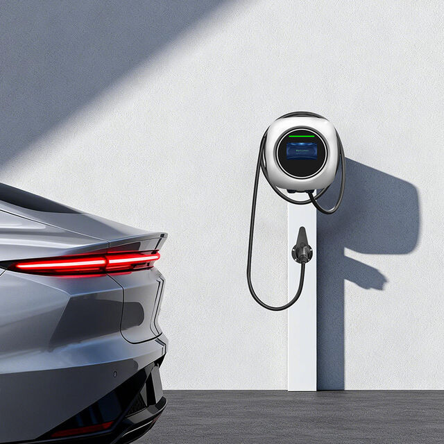 Station de recharge portable 7kW 11kW 22kW Chargeur EV Wallbox Chargeur domestique intelligent AC Fabricant Chargeur de voiture EV Usine Type 2 UE