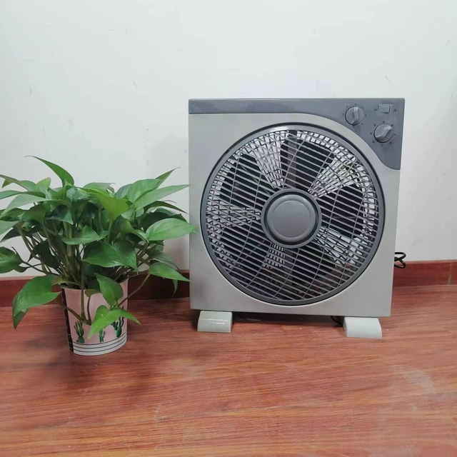 Elektrischer Tischventilator für den Heimgebrauch, leiser Nachttischventilator, kleiner Kunststoffventilator für Studentenwohnheime, Timer-Funktion, bürstenloser Motor, 5 Geschwindigkeiten