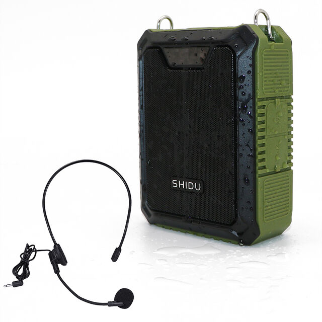 Amplificateur Vocal de Conférence 30W, Bluetooth Sans Fil Étanche, Amplificateur Vocal de Réunion 30W