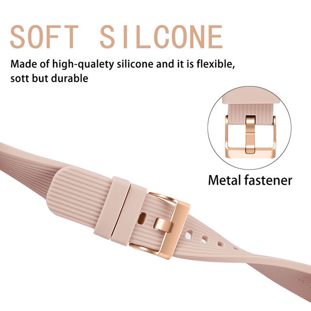 Correa de Silicona de Grano Vertical Colorido de 20MM para Huami Amazfit Bip