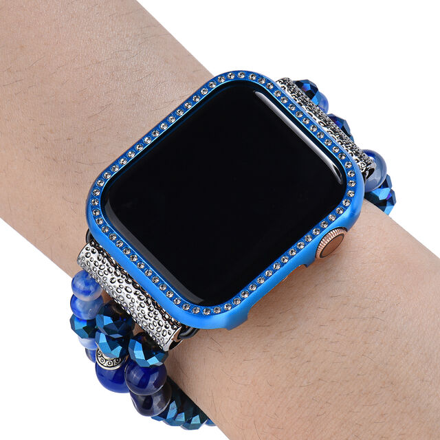 Correa de Apple Watch 38mm 42mm 44mm 40mm, Joyería de Moda Hecha a Mano para Correa de Reloj
