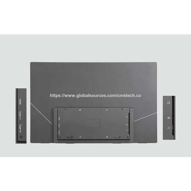 Moniteur Portable PM02 18,5 pouces Ordinateur Portable 1920x1080 VGA HDMI Écran Tactile OEM Slim FHD 1080P