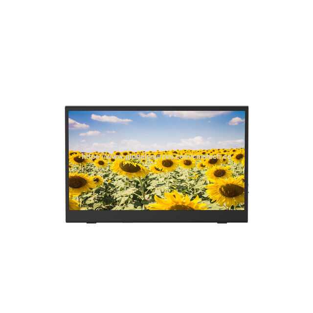 Moniteur Portable PM02 18,5 pouces Ordinateur Portable 1920x1080 VGA HDMI Écran Tactile OEM Slim FHD 1080P