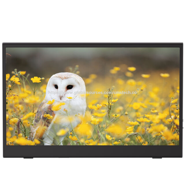 Moniteur Portable PM02 18,5 pouces Ordinateur Portable 1920x1080 VGA HDMI Écran Tactile OEM Slim FHD 1080P