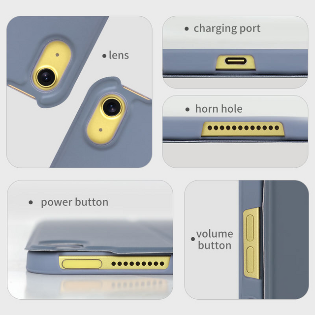 Capa Flip Laudtec em TPU com Touchpad e Teclado Mágico para iPad de 10,9 Polegadas - Atacado OEM/ODM/Personalização Privada