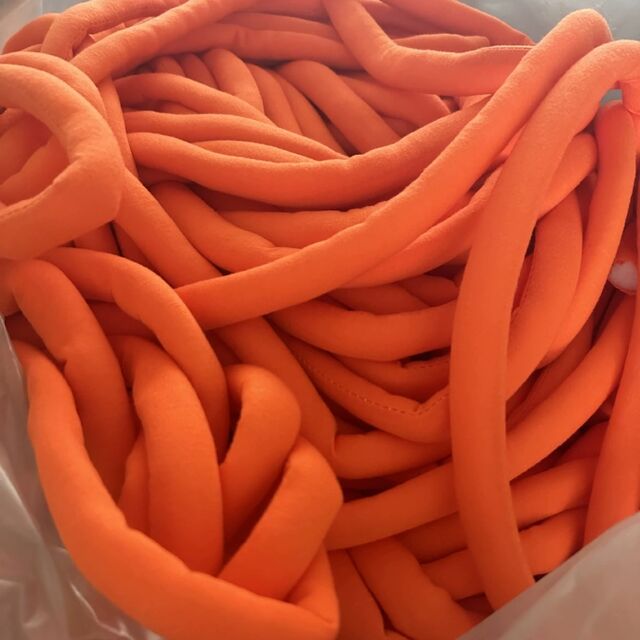 Fil de remplissage à âme de velours super doux pour couvertures tissées et fils d'enveloppement d'oreiller, 3 cm