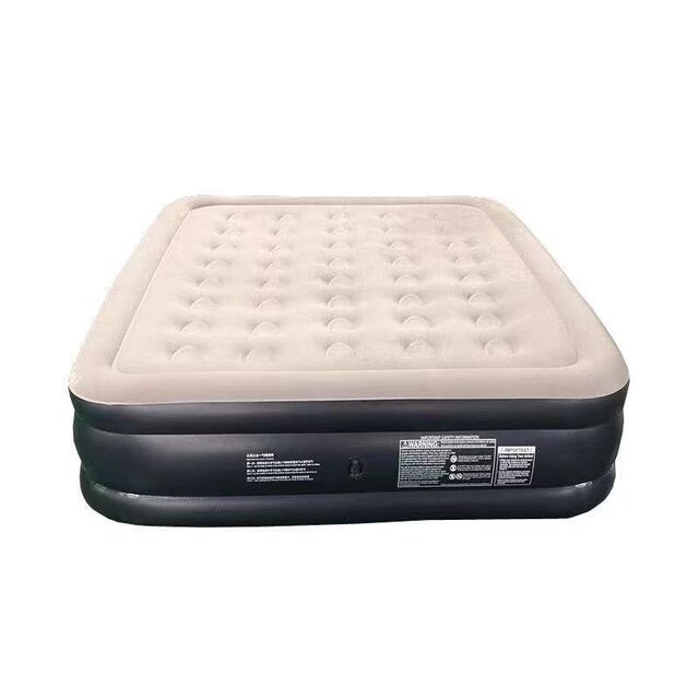 Automatische aufblasbare beflockte Matratze mit eingebauter Luftpumpe - Schnelles Luftbett Sofamatratzen