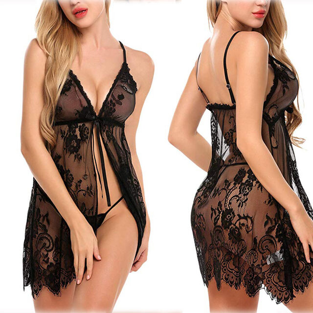 Großhandel für Plus-Size-Dessous Sexy Plus-Size-Dessous-Set aus Spitze - Mesh-Samt dreidimensional