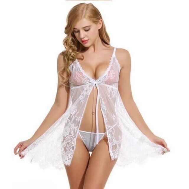 Großhandel für Plus-Size-Dessous Sexy Plus-Size-Dessous-Set aus Spitze - Mesh-Samt dreidimensional