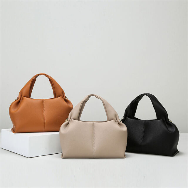 Sac à Main d'Aisselle à Bandoulière à la Mode en Cuir PU pour Femmes, Sac Nuage Vente en Gros, Sac "Dumpling"