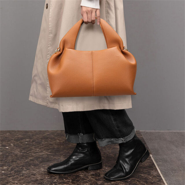 Sac à Main d'Aisselle à Bandoulière à la Mode en Cuir PU pour Femmes, Sac Nuage Vente en Gros, Sac "Dumpling"