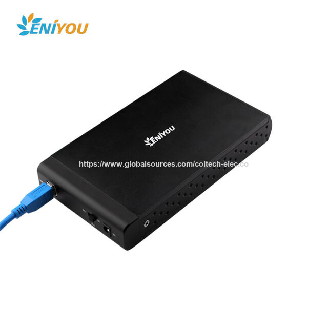 Caja Externa para Disco Duro de Aluminio de 14TB, USB 3.0 a SATA III, sin Herramientas, para Discos de 2.5/3.5 pulgadas, Plug and Play