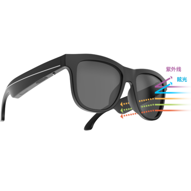 GS11 Best Selling Products Trending Fashion Sport Polarized Sunglass with Music Audio Wireless Earbuds 2 in 1 Smart Sunglasses