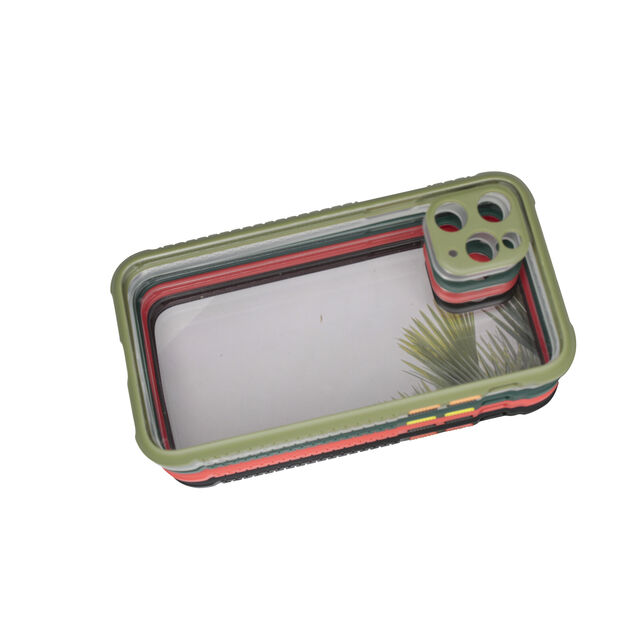 Casing Ponsel Hybrid Tahan Guncangan 2 in 1 untuk iPhone 11, 11 Pro, 11 Pro Max - TPU + Akrilik