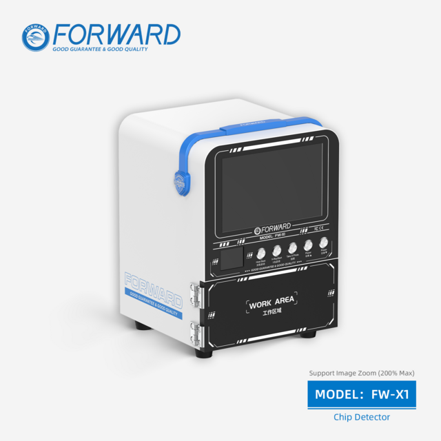 Máquina de Rayos X FORWARD FW-X1 para Estructura Interna de Teléfono Móvil, Chip Detector para Reparación de Placa Base de Teléfono Móvil