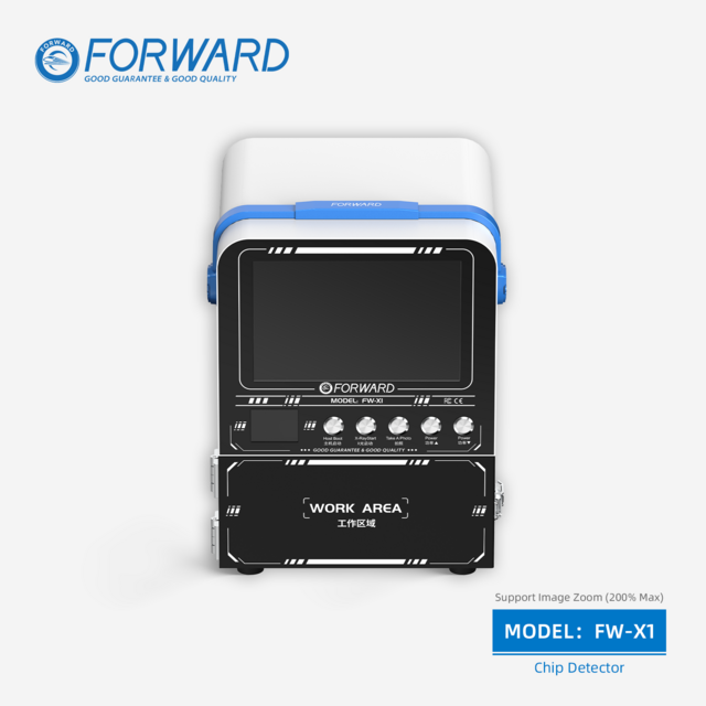 Máquina de Rayos X FORWARD FW-X1 para Estructura Interna de Teléfono Móvil, Chip Detector para Reparación de Placa Base de Teléfono Móvil