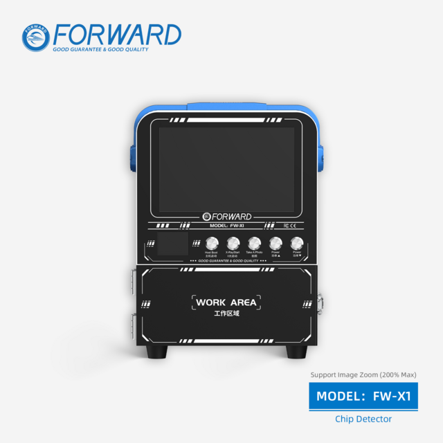Máquina de Rayos X FORWARD FW-X1 para Estructura Interna de Teléfono Móvil, Chip Detector para Reparación de Placa Base de Teléfono Móvil