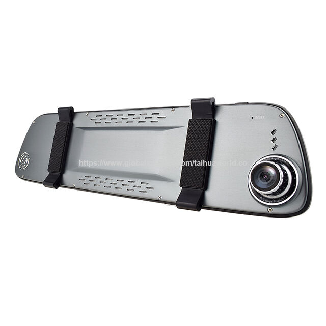 7-Zoll IPS kapazitiver Touchscreen Dual-Lens Auto-Fahrrekorder FHD 1080P Rückspiegel Auto-Rekorder 170 Weitwinkel-Armaturenbrettkamera