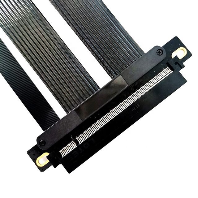 Kabel Ekstensi Riser PCI-Express 4.0 40cm Operasi Kecepatan Tinggi 180 Derajat - Adaptor Port Ekstensi untuk Semua Komputer
