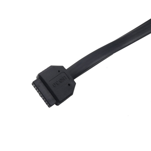 Panel Depan PC Komputer Dual USB 2.0 + Dual USB 3.0 + Port Audio dengan Kabel USB 3.0 20pin Koneksi Motherboard