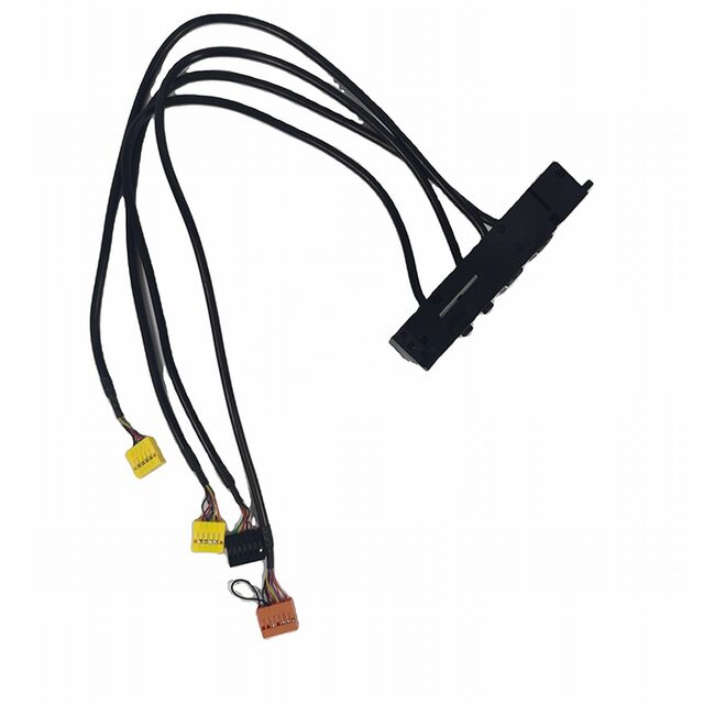 Port Input/Output Mikrofon Audio Ganda USB 3.0 dan USB 2.0 untuk Panel Depan Casing PC dengan Kabel Motherboard