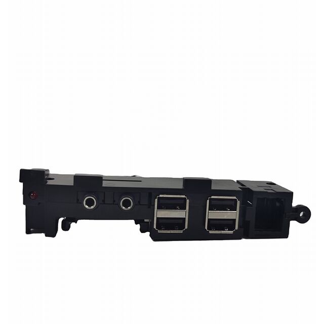 Port Input/Output Mikrofon Audio Ganda USB 3.0 dan USB 2.0 untuk Panel Depan Casing PC dengan Kabel Motherboard